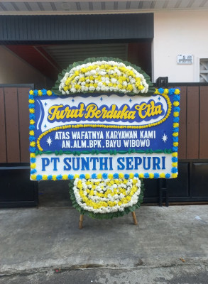 Papan Bunga Duka di Bewani