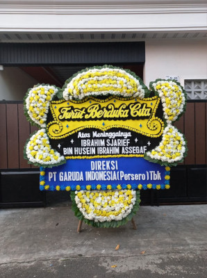 Papan Bunga Duka di Bewani
